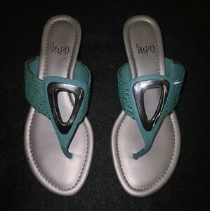 Impo Women’s Open Toe Thong Sandals Shoes Sz 6 M! Gently Used Condition!